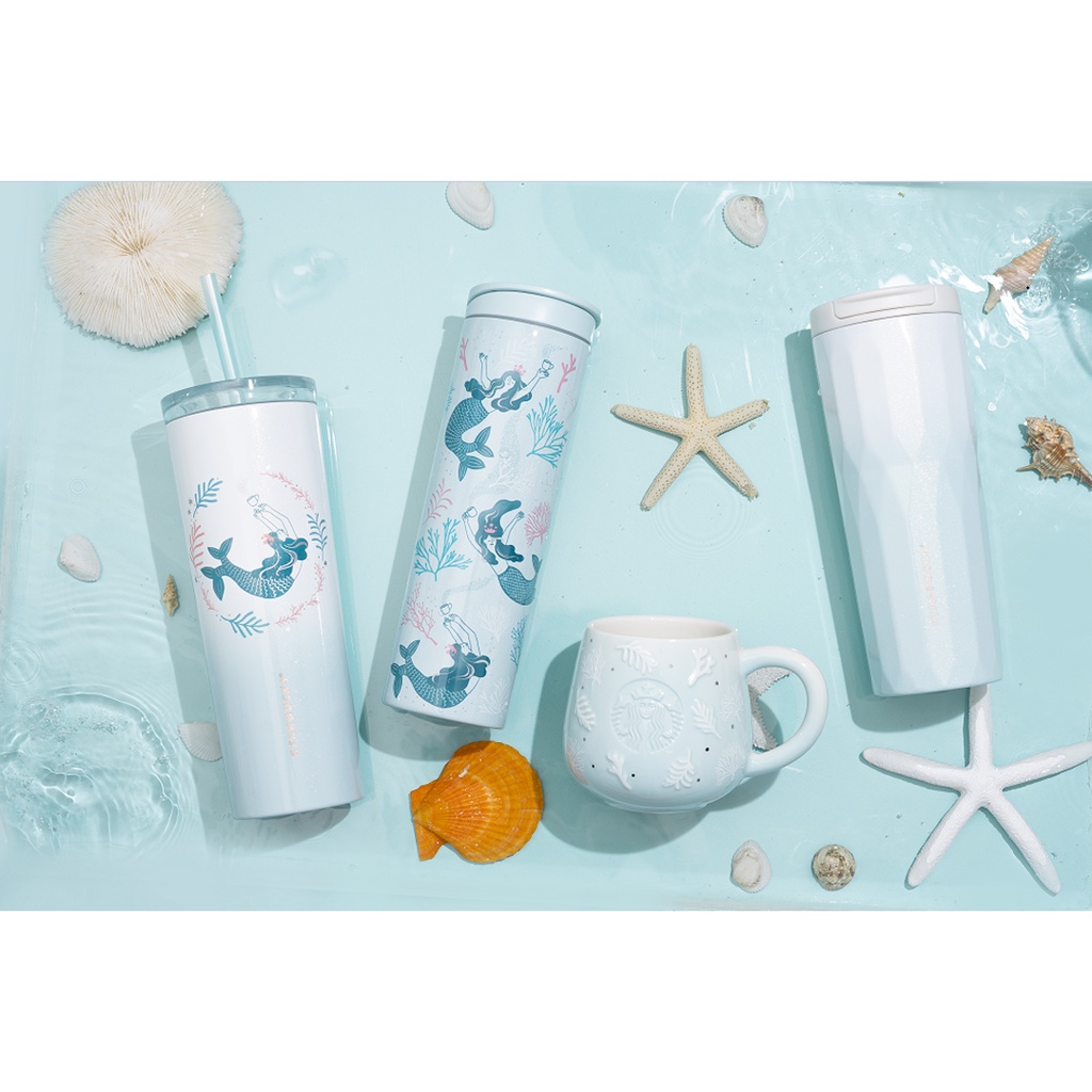 Bình Starbucks 16Oz  Faceted Gradint Blue