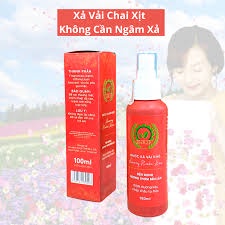 Xịt thơm quần áo xả vải khô Lâm Đại Phúc khử mùi mồ hôi làm mềm vải lưu hương lâu 48h 100ml