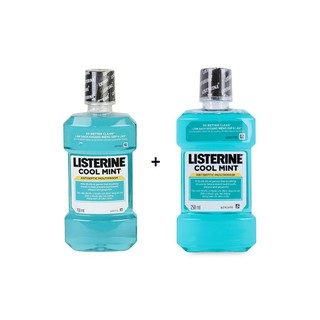 NƯỚC SÚC MIỆNG LISTERINE COOL MINT 750ML TẶNG 01 CHAI LISTERIN 250ML