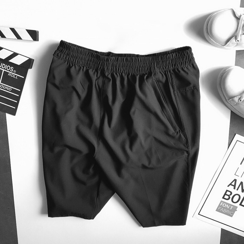 Quần đùi nam ANGEL STORE, quần short nam vải gió cao cấp co giãn thể thao vận động thoải mái