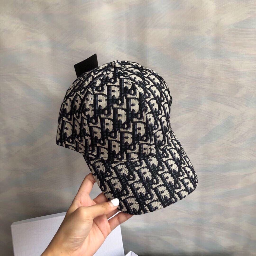 Mũ Lưỡi Trai Dior Chống Nắng In Chữ D Cá Tính Cho Nam Và Nữ