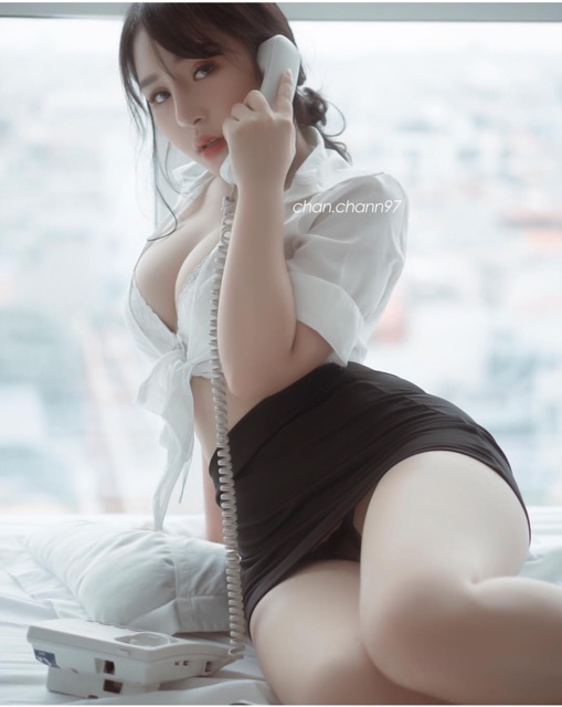 Set đồ lót cosplay thư ký