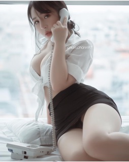 Set đồ lót cosplay thư ký
