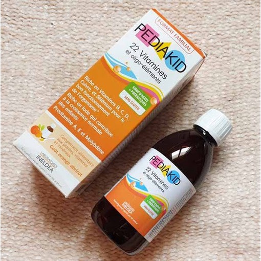 Siro Pediakid Bổ Sung 22 Vitamin & Khoáng Chất 125ml bé Từ 6m date 1/2026