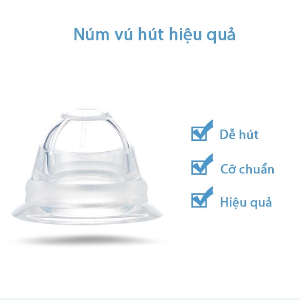 Dụng cụ kéo hút đầu ti, núm silicone kéo đầu vú bị thụt cho bà bầu - ảnh sản phẩm 4