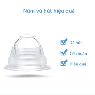 Dụng cụ kéo hút đầu ti, núm silicone kéo đầu vú bị thụt cho bà bầu - ảnh sản phẩm 4