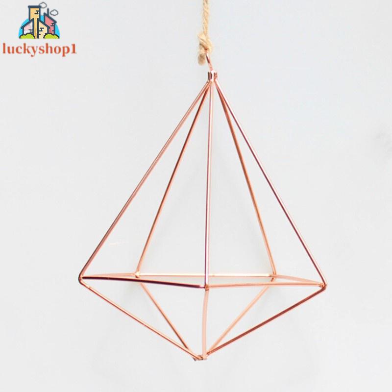 Giá Đỡ Chậu Hoa Gắn Tường Bằng Kim Loại Kiểu Dáng Hình Học Độc Đáo #An#44615#Wn12f8