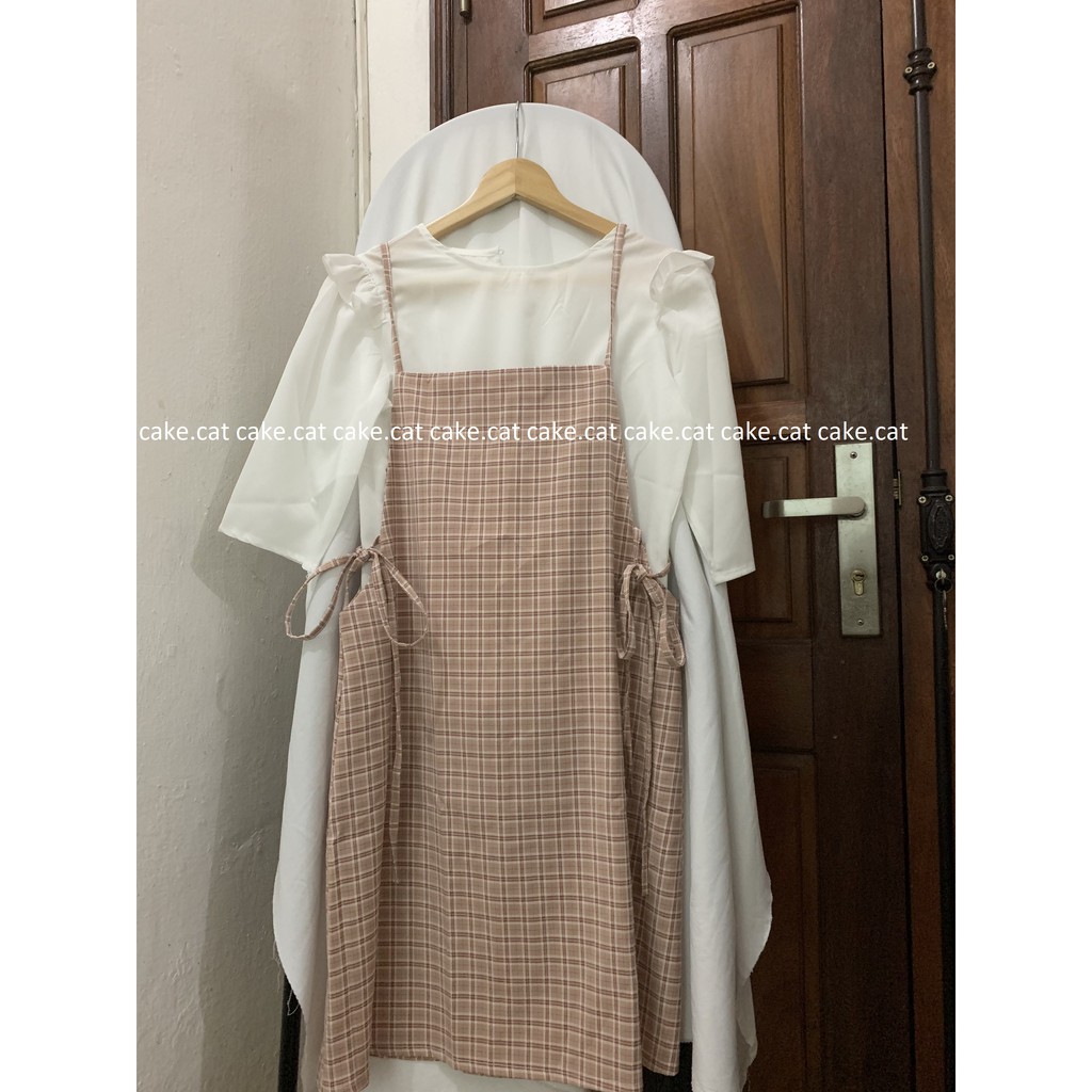 [Video/ ảnh thật] SET YẾM KẺ 2 MÓN THẮT NƠ EO (có sẵn)