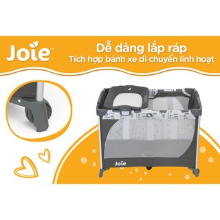 Giường cũi trẻ em Joie Commuter Change Logan