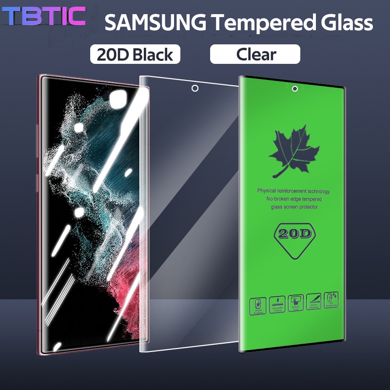 Kính cường lực TBTIC 20D bảo vệ màn hình cho Samsung A72 A02/A02S/A12 A21S A71/M51A52
