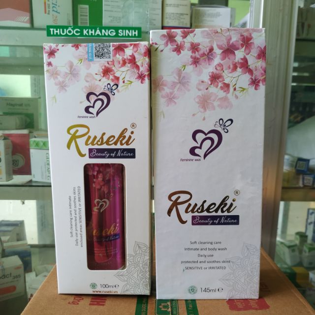 Dung dịch se khít vùng kín Ruseki chai 100ml