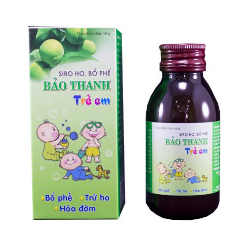 ✔️SALE GIÁ RẺ✔️ Siro ho - bổ phế Bảo Thanh cho trẻ em 100ml