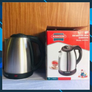 Ấm Siêu Tốc Inox  - Bình Đun Siêu Tốc 1.8 L