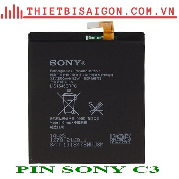 PIN SONY C3 ZIN