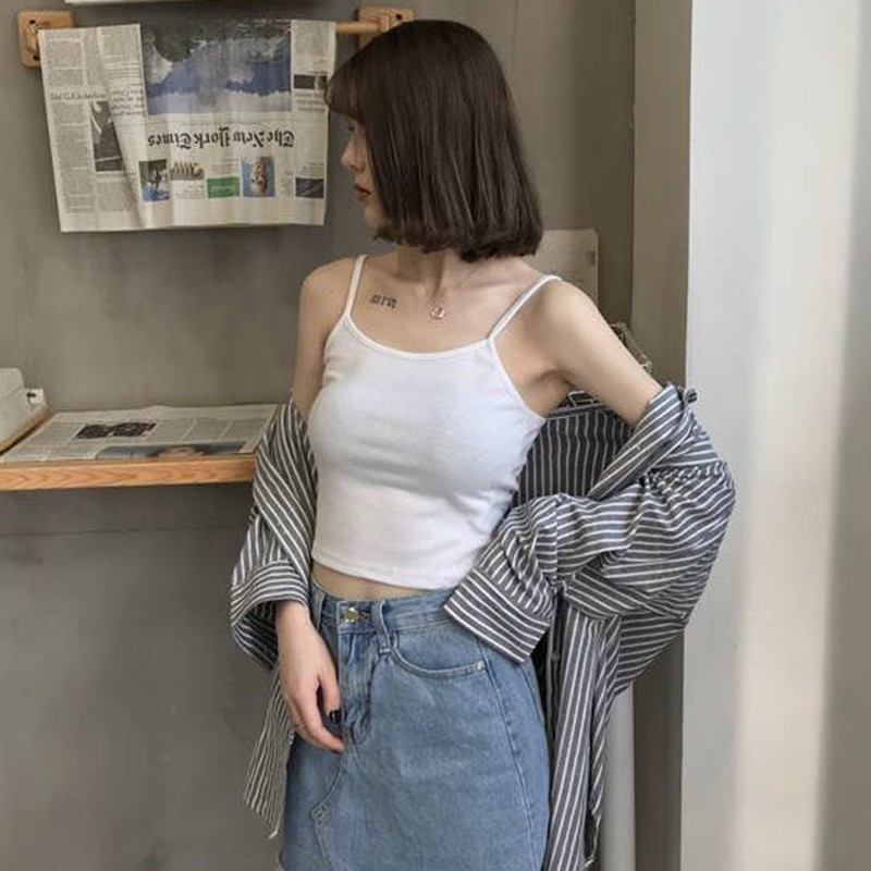 Áo Hai Dây Nữ Thời Trang Hàn Quốc