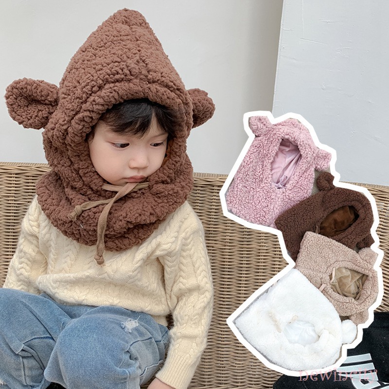 Mũ nhung giữ ấm phong cách Hàn Quốc dành cho bé gái