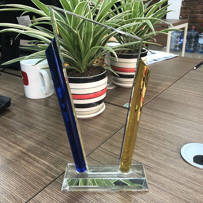 [ Giá bán chưa bao gồm công in ấn ] Kỷ Niệm Chương Pha Lê M-431 ⚡ Quà tặng lưu niệm chất lượng cao - giá tốt