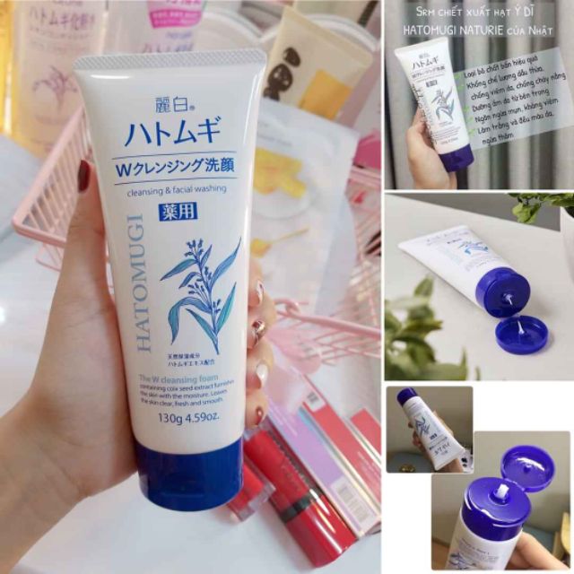 Sữa rửa mặt hatomugi