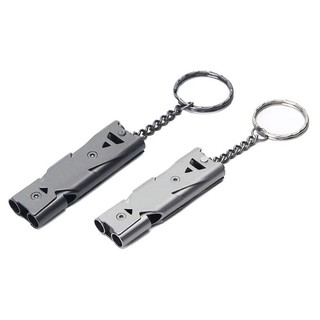 Còi nhôm 2 lỗ âm kép siêu to