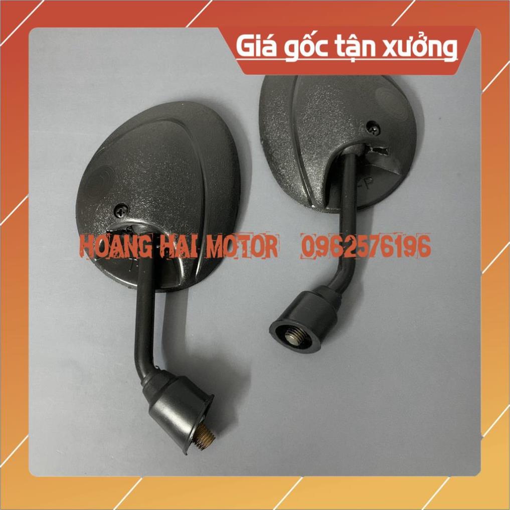 Cặp kính/ gương chiếu hậu gắn cho mọi loại xe HONDA - YAMAHA, Chân 10 li bền chắc