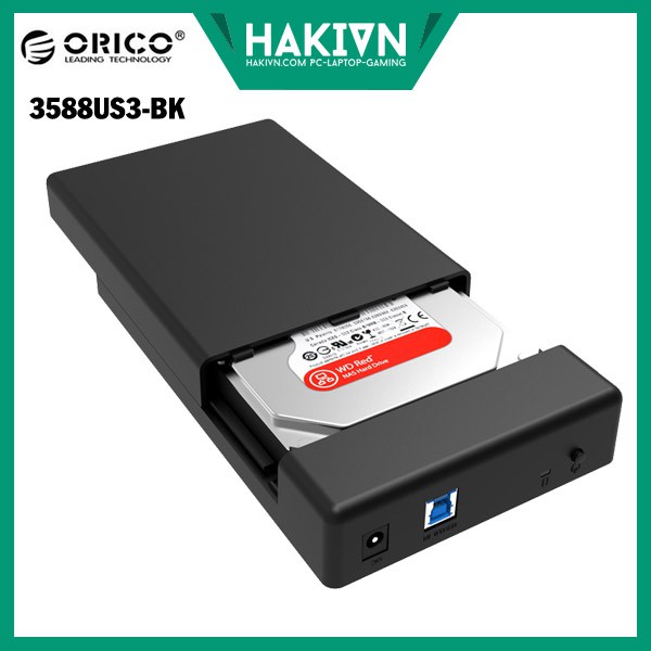 Box SSD/HDD 2.5-3.5inch USB 3.0 ORICO 3588US3-BK Black