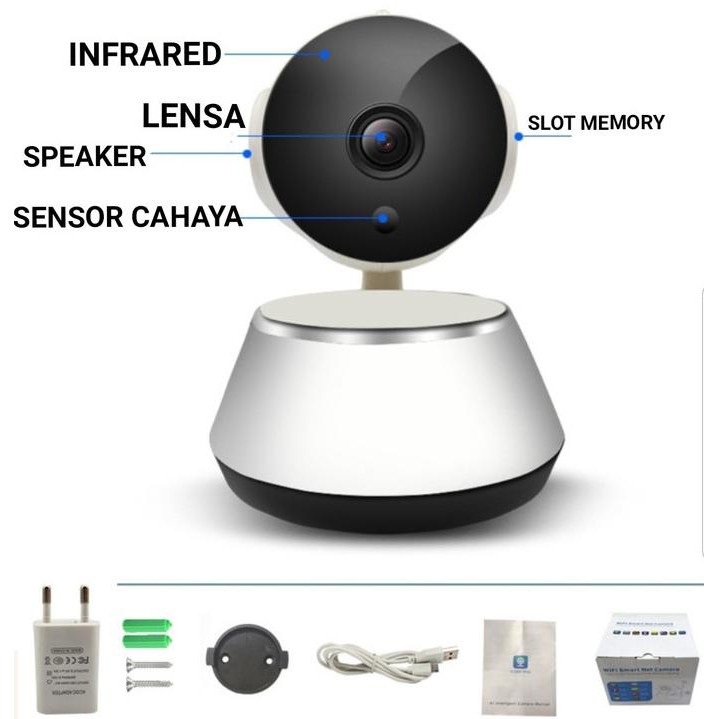 Camera Ip Wifi V380 Ip Không Dây P2P - Không Nhớ