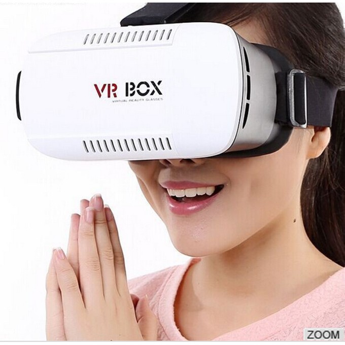 Kính thực tế ảo 3D siêu nét VR BOX thế hệ mới 2.0 + Tặng máy nghe nhạc MP3 mã số SP GP2008