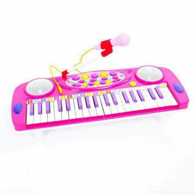 Đàn organ điện tử kèm micro cho bé