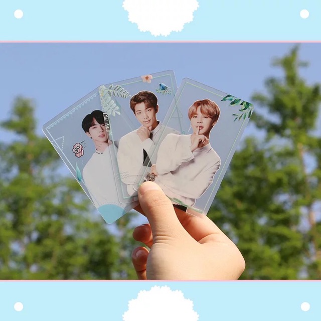 Set card trong 7 tấm BTS