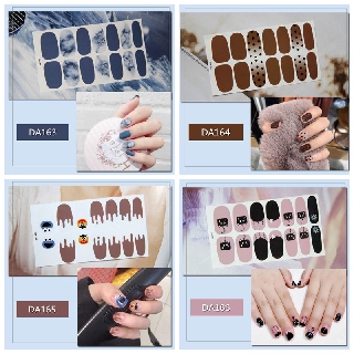 ❀Nail dán❀Làm móng không thấm nước 14 miếng dán DA61-DA80