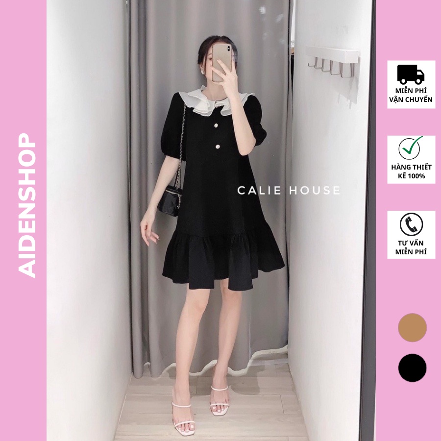 Đầm bầu công sở đẹp cao cấp Aidenshop Váy bầu thiết kế mùa hè