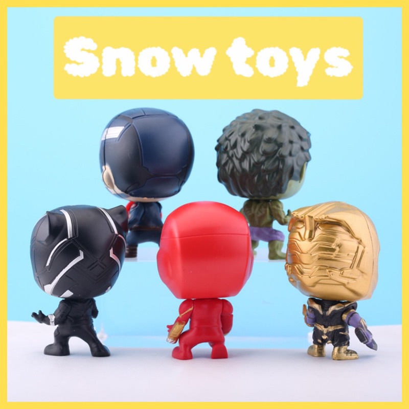 Mô hình Avengers Marvel DC - Spider man Venom , captain hulk , iron man , thor , người nhện - Trứng Gacha lắp ráp