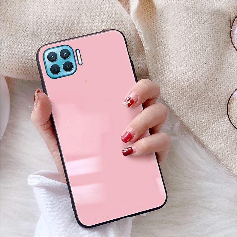 Ốp Lưng OPPO A73, A93 Mặt kính gương sáng bóng cao cấp