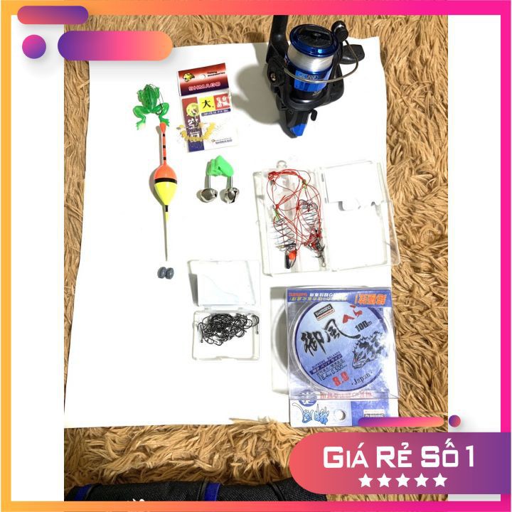 [ Xả Kho ] Combo Cần Câu Cá Bộ Cần Shimano-Máy-Túi Đựng Cần Đủ Size Kèm Phụ Kiện