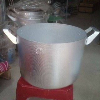 sét 1 xoong nhôm luộc gà 12l kèm bình thủy tinh