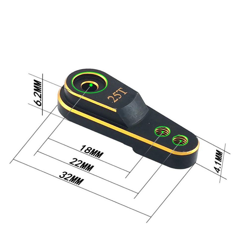 Cánh Tay Động Cơ Servo M2.5 Bằng Kim Loại Chất Lượng Cao Cho Đồ Chơi Điều Khiển Từ Xa