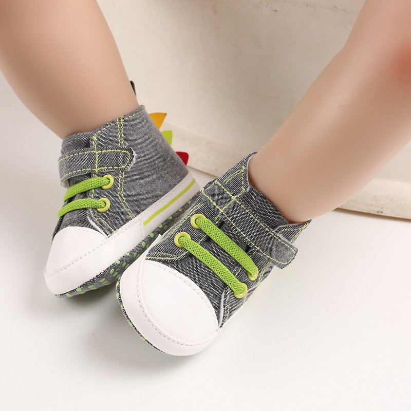 Giày Tập Đi Đế Mềm Chống Trượt In Hình Động Vật Hoạt Hình Cho Bé Trai Gái Sơ Sinh
