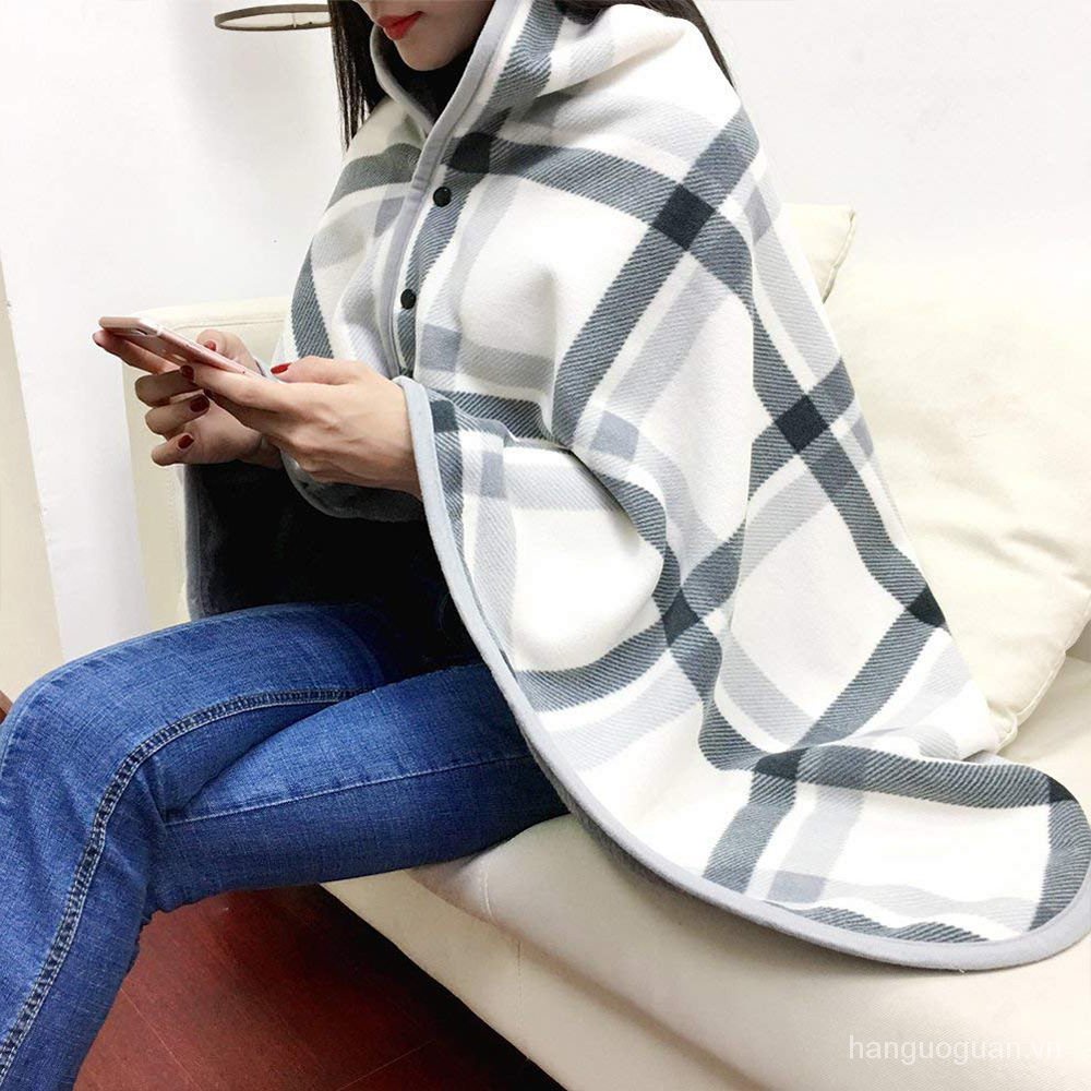 Chăn hai lớp dày dặn đa chức năng cho nhà ở/văn phòng | BigBuy360 - bigbuy360.vn