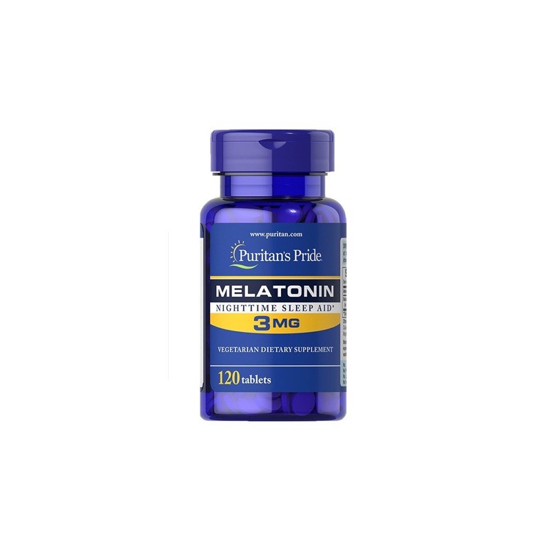 Melatonin 3mg Puritan Pride 120v