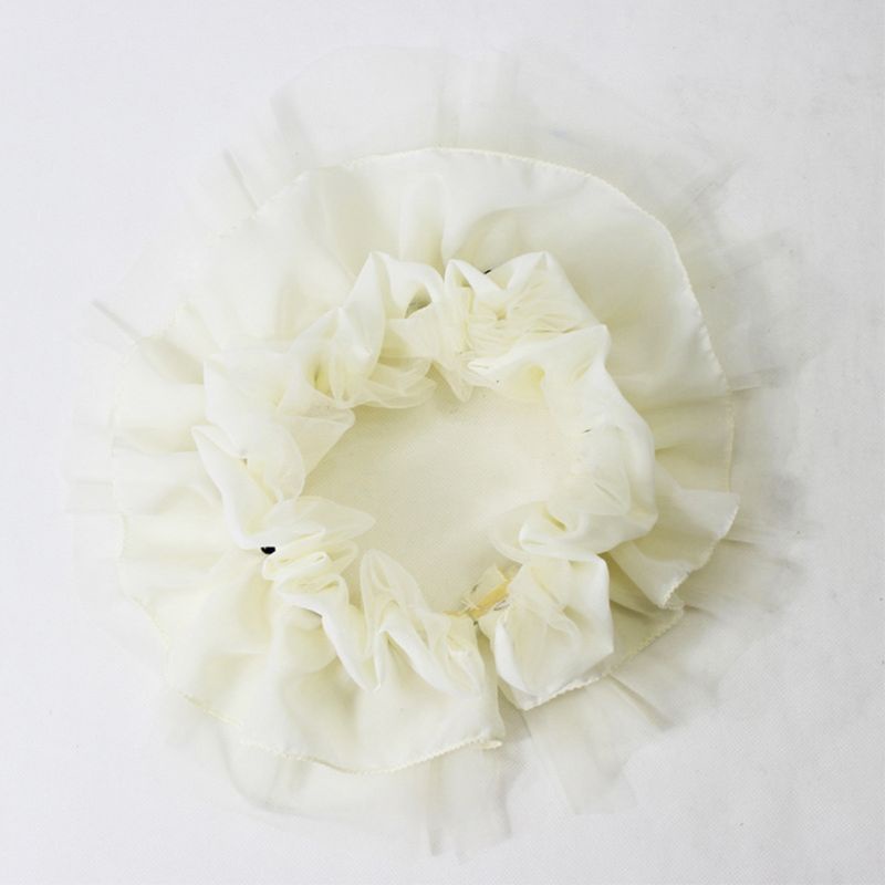 Cổ Áo Rời Chiffon Đính Ngọc Trai Giả Thời Trang Cho Búp Bê YOUYO