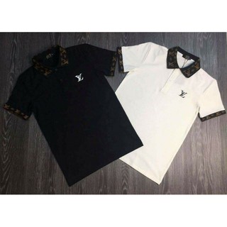 Áo thun Nam cao cấp có cổ viền LV chất liệu thun cotton cực kì thoáng mát