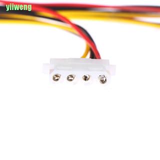 Dây cáp chia nguồn IDE 1- đến 3 Molex IDE 4 Pin