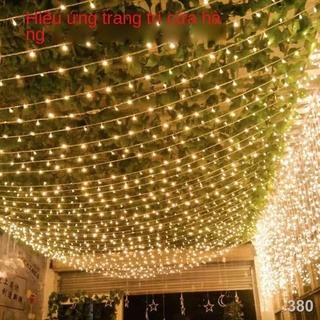 Xdẫn đèn lồng nhỏ nhấp nháy đèn dây đèn bầu trời đầy sao ngoài trời không thấm nước trang trí kỳ nghỉ trang trí phòng ne