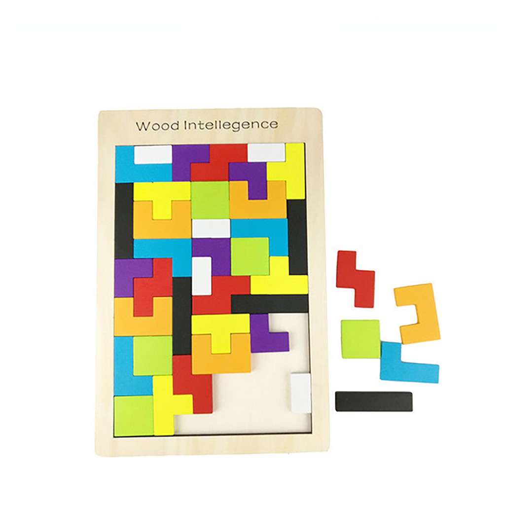 Đồ Chơi Cho Bé - Đồ Chơi Xếp Hình Tetris Nhiều Màu Sắc Cho Bé Sáng Tạo [BAPKIDS]