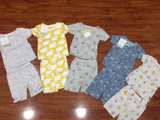 Set 5 bộ carter cho bé gái( ảnh thật)