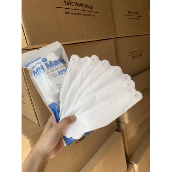Khẩu Trang KF94 Chính Hãng Công Nghệ Hàn Quốc Chống Bụi , Khẩu Trang Kháng Khuẩn 4 Lớp chống lem son Cao Cấp