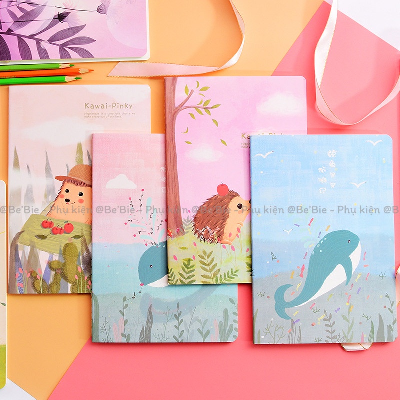 Vở, sổ B5 học sinh hình cute BeBie - BP357