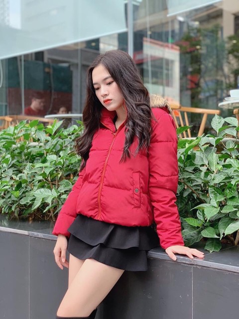 Áo phao đại hàn Bershka
