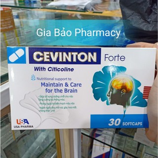 Viên uống CEVINTON FORTE hộp 30 viên tăng cường lưu thông máu