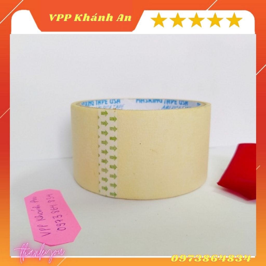 Băng dính giấy viết chữ lên, Băng keo chặn màu giấy vẽ các cỡ